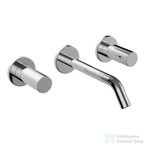 Laufen Kartell By Laufen falsík alatti mosdócsaptelep 175 mm-es kifolyóval,leeresztő nélkül,króm H3123360041201