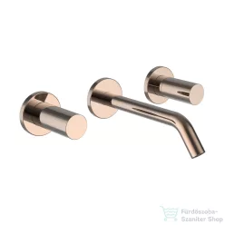   Laufen Kartell By Laufen falsík alatti mosdócsaptelep 175 mm-es kifolyóval,leeresztő nélkül,PVD rózsa arany H3123360821201