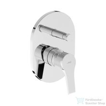   Jika CUBE falsík alatti kád/zuhany csaptelep alaptesttel, króm H3211W60040001