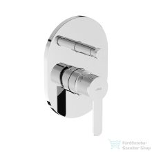   Jika LYRA SMART falsík alatti kád/zuhany csaptelep alaptesttel, króm H3211Z60040001