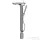 Laufen KARTELL BY LAUFEN oszlopos kád csaptelep szett, korongpolccal, szintetikus flexibilis tömlővel 1250 mm, és TwinStick kézi zuhannyal, króm 3213310041211