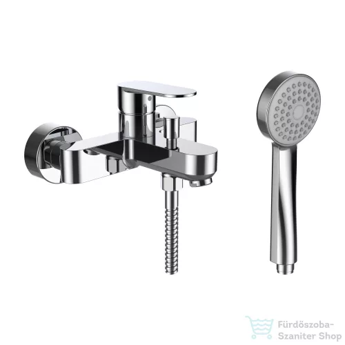 Laufen NEJA kádtöltő csaptelep zuhanyszettel, króm H3215170041311