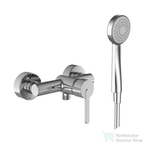 Laufen LUA zuhany csaptelep zuhanyszettel, króm H3310810041311