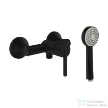   Laufen LUA zuhany csaptelep zuhanyszettel, PVD matt titán fekete H3310810811311