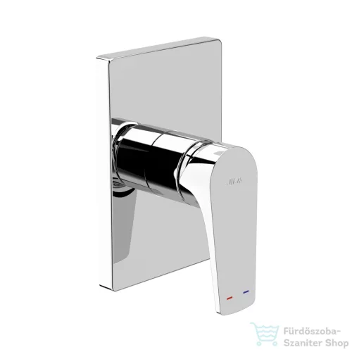 Jika CUBITO N falsík alatti kád/zuhany csaptelep alaptesttel, króm H3311X60040001