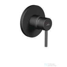   Jika MIO STYLE falsík alatti kád/zuhany csaptelep alaptesttel, matt fekete H3312F67160001