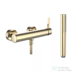   Laufen KARTELL zuhany csaptelep zuhanyszettel, PVD arany polírozott H3313370011411