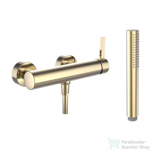 Laufen KARTELL zuhany csaptelep zuhanyszettel, PVD arany polírozott H3313370011411