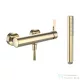 Laufen KARTELL zuhany csaptelep zuhanyszettel, PVD arany polírozott H3313370011411