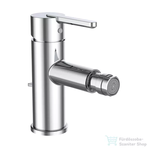 Laufen LUA bidé csaptelep húzórudas leeresztő szeleppel, króm H3410810041141