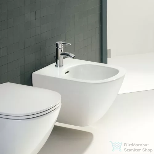 Laufen LUA bidé csaptelep húzórudas leeresztő szeleppel, króm H3410810041141