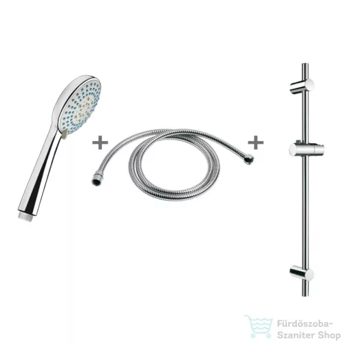 Jika RIO zuhanyszett 60 cm-es zuhanyrúddal, fém gégecsővel, króm H3651R00043731