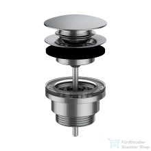 Laufen cllick-clack leeresztő, króm H3709890041041