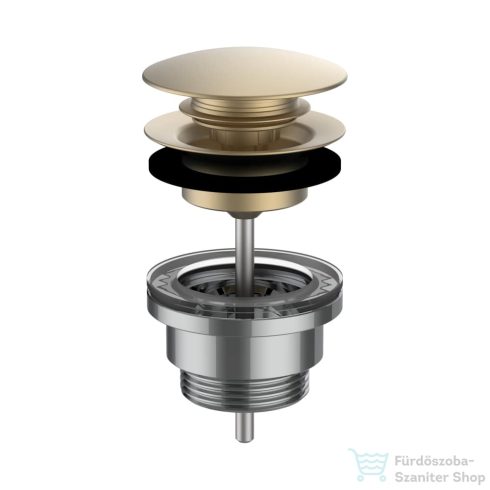 Laufen cllick-clack leeresztő, PVD matt arany H3709890831041