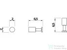 Jika BASIC törölközőtartó, króm H3813A30040001