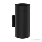 Laufen NIARA fali fogkefetartó pohár, Titanium matt fekete H3820611630001