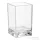Laufen Kartell By Laufen Boxy fogmosó pohár,Átlátszó kristályüveg H3823300840001
