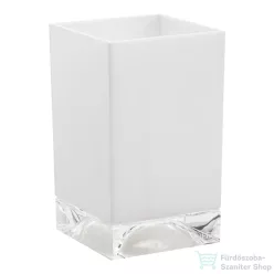   Laufen Kartell By Laufen Boxy fogmosó pohár,Áttetsző fehér H3823300900001