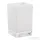 Laufen Kartell By Laufen Boxy fogmosó pohár,Áttetsző fehér H3823300900001