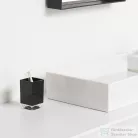 Laufen Kartell By Laufen Boxy fogmosó pohár,Áttetsző fekete H3823300910001