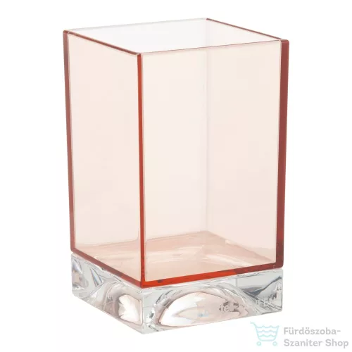 Laufen Kartell By Laufen Boxy fogmosó pohár,,Púder rózsaszín,H3823300930001