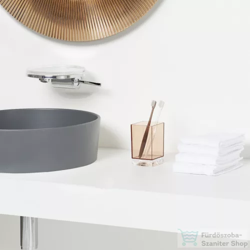 Laufen Kartell By Laufen Boxy fogmosó pohár,,Púder rózsaszín,H3823300930001