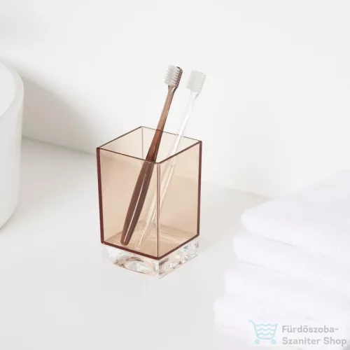 Laufen Kartell By Laufen Boxy fogmosó pohár,,Púder rózsaszín,H3823300930001