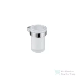   Jika PURE fali pohártartó matt üveg pohárral, króm H3823B10040001