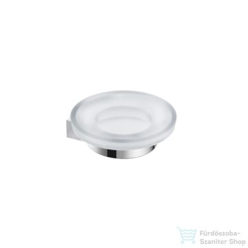   Jika PURE fali szappantartó matt üveg tállal, króm H3833B10040001