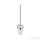 Jika PURE fali WC-kefe tartó, króm/matt üveg H3843B10040001