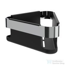   Laufen NIARA 21,4x21,6 cm-es fali sarok tárolókosár, króm H3850610040021