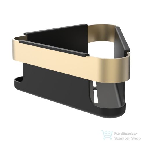 Laufen NIARA 21,4x21,6 cm-es fali sarok tárolókosár, halvány matt arany H3850611650021