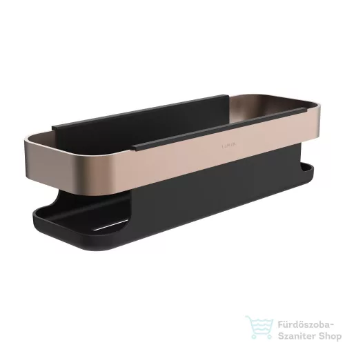 Laufen NIARA 30 cm-es fali tárolókosár, csiszolt rózsaarany H3850611680011