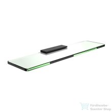   Laufen NIARA 40 cm-es fali üvegpolc, Titanium matt fekete H3850621630001