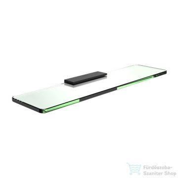   Laufen NIARA 40 cm-es fali üvegpolc, Titanium matt fekete H3850621630001