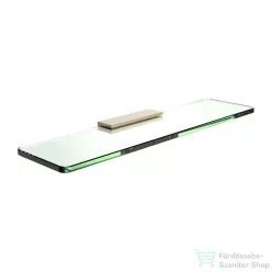   Laufen NIARA 40 cm-es fali üvegpolc, halvány matt arany H3850621650001
