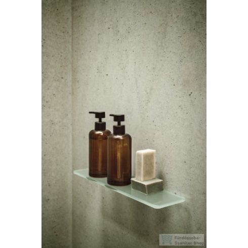 Laufen NIARA 40 cm-es fali üvegpolc, halvány matt arany H3850621650001