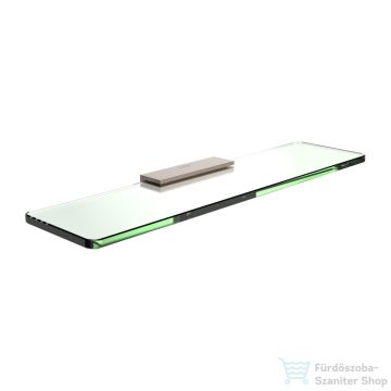   Laufen NIARA 40 cm-es fali üvegpolc, csiszolt rózsaarany H3850621680001