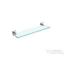 Jika MIO STYLE 40 cm-es fali üvegpolc, króm H3852F10040001