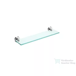 Jika MIO STYLE 40 cm-es fali üvegpolc, króm H3852F10040001