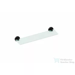   Jika MIO STYLE 40 cm-es fali matt üvegpolc, matt fekete H3852F17160001