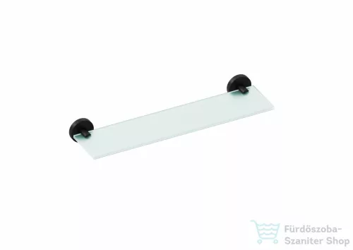 Jika MIO STYLE 40 cm-es fali matt üvegpolc, matt fekete H3852F17160001