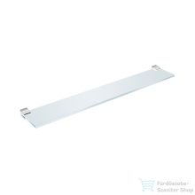 Jika PURE 57 cm-es fali matt üvegpolc, króm H3853B20040001