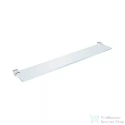 Jika PURE 57 cm-es fali matt üvegpolc, króm H3853B20040001