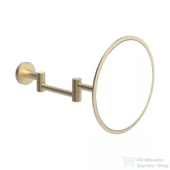   Laufen NIARA 20 cm-es kozmetikai tükör x5 nagyítással, halvány matt arany H3860611650001
