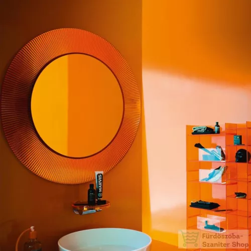 Laufen Kartell By Laufen 78 cm-es tükör LED világítással,Mandarin narancssárga H3863330820001