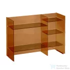 Laufen Kartell By Laufen 75x26x53 cm-es polcos állvány,Borostyán H3893310810001