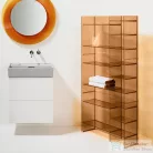 Laufen Kartell By Laufen 75x26x53 cm-es polcos állvány,Borostyán H3893310810001