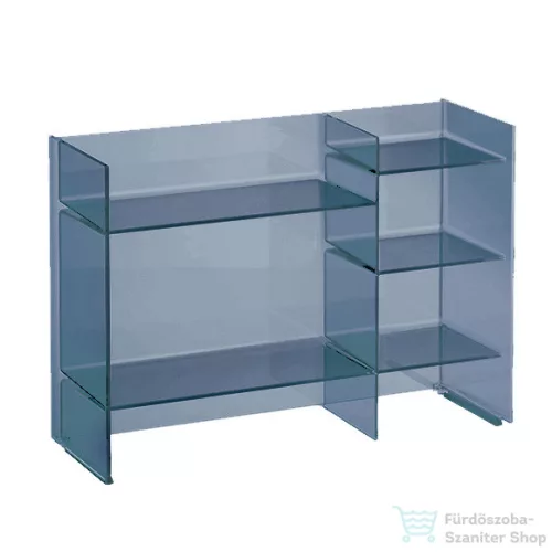 Laufen Kartell By Laufen 75x26x53 cm-es polcos állvány,Kék H3893310830001