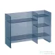 Laufen Kartell By Laufen 75x26x53 cm-es polcos állvány,Kék H3893310830001